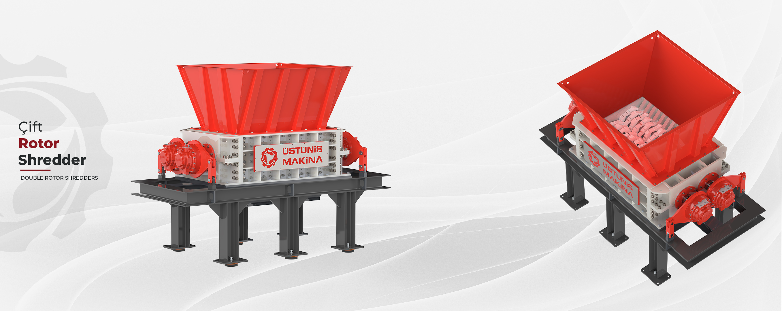 Çift Rotor Shredder
