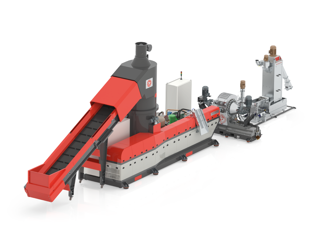 CRT® Yoğunlaştırıcılı Extruder; Avantajları / Öne Çıkan Özellikler